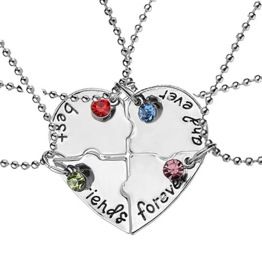 Magnetic Best Friend Heart Necklace