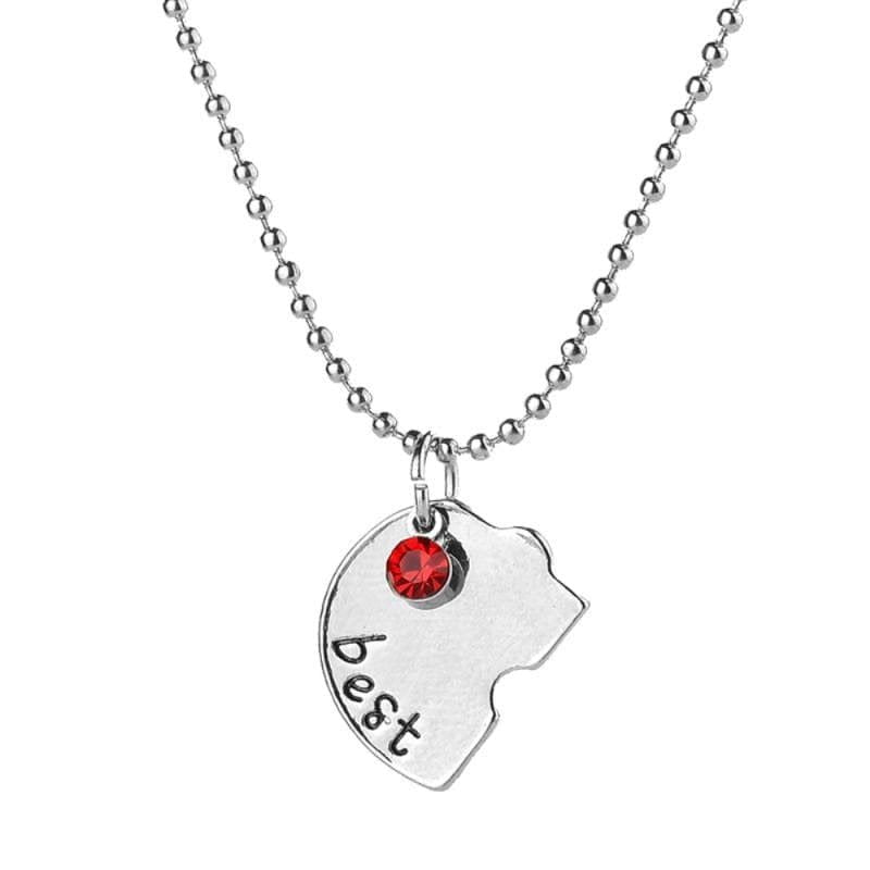 Magnetic Best Friend Heart Necklace