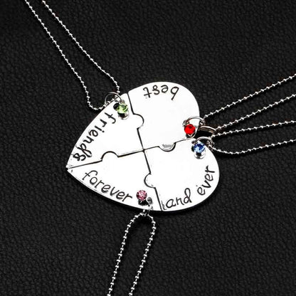 Magnetic Best Friend Heart Necklace