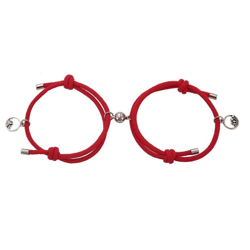 Magnetic Couple Bracelets Set