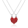 Magnetic Heart Necklaces for Couples