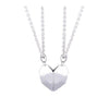 Magnetic Heart Necklaces for Couples