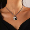 Magnetic Yin Yang Necklaces for Couples