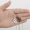 Magnetic Yin Yang Necklaces for Couples