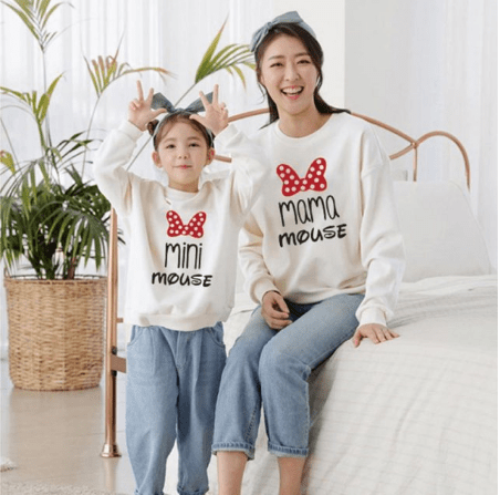 Mama & Mini Mouse Sweaters
