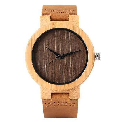 Matching Bamboo Couple Watch