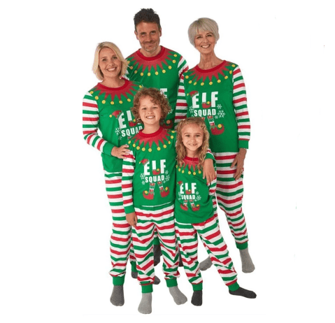 Matching Christmas Pajamas for the Family