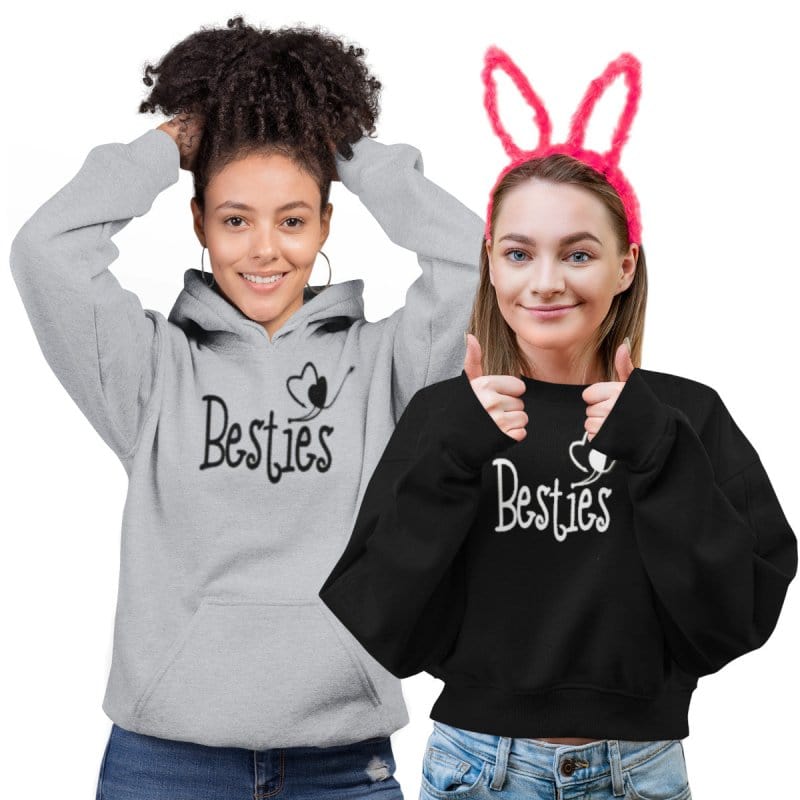 Matching Friendship Hoodies