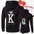Matching King & Queen Hoodies for Couples