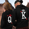 Matching King & Queen Hoodies for Couples