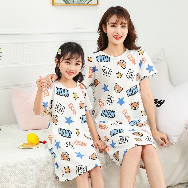 Matching Mother Daughter Pajamas