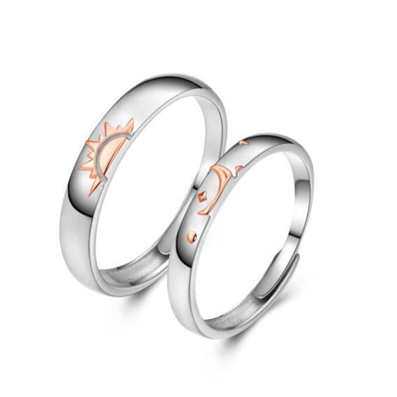 Matching Promise Rings for Couple