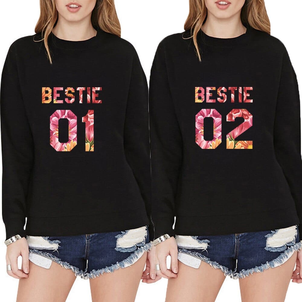 Matching Sweatshirts Number 01 and 02