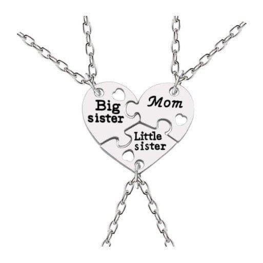 Mom and 2 Daughters 3 part Necklace