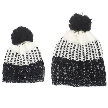 Mom and Baby Matching Winter Hat