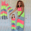 Mom and Daughter Long Dresses