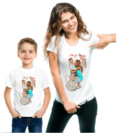 Mommy and Me Matching Shirts Boy