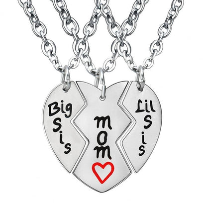 Mother and 2 Daughters Necklace Set