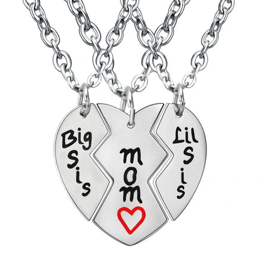 Mother and 2 Daughters Necklace Set