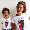 Mother and Daughter Hug T-shirts
