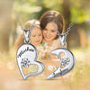 Mother and Daughter Linked Together Necklace