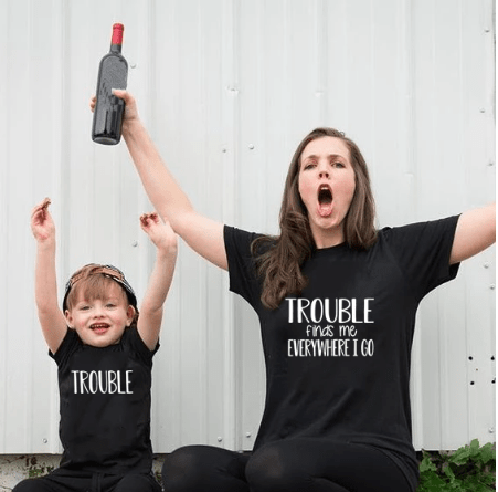 Mother and Son Matching T-shirts