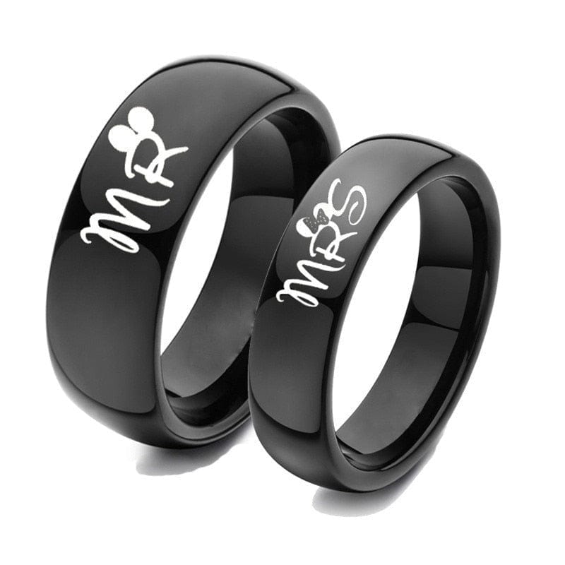 Mr & Mrs Couple Ring