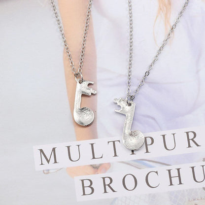 Music Best Friend Necklaces
