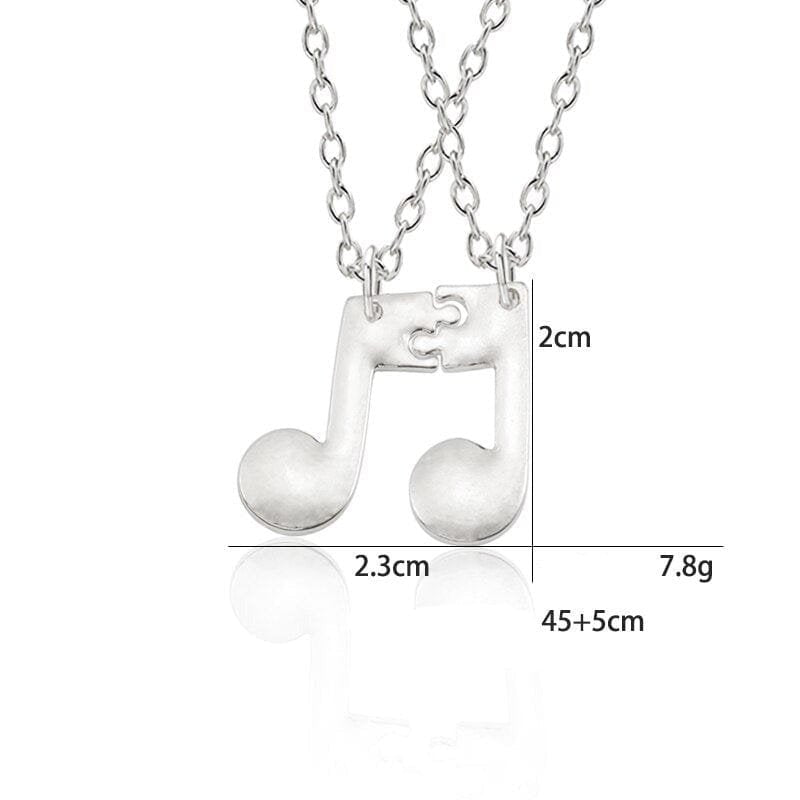 Music Best Friend Necklaces