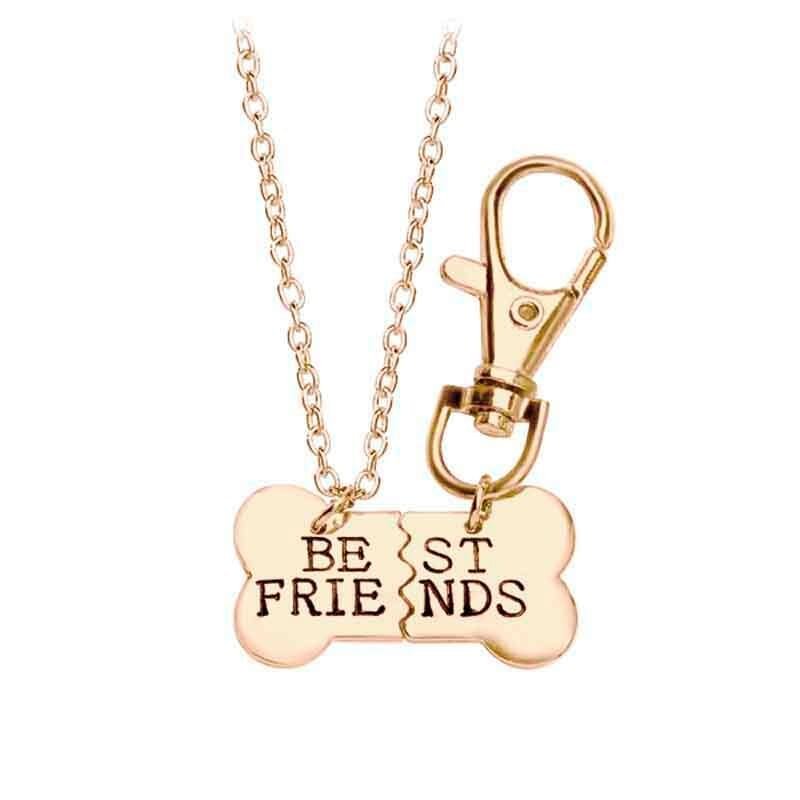 Necklace and Key Ring Friendship Set