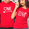 One Love T-shirts for Couple