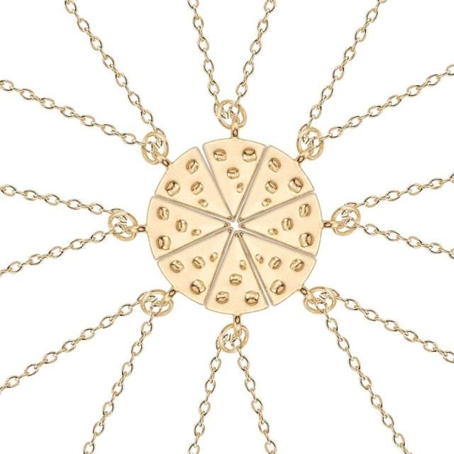Pizza Friendship Necklace