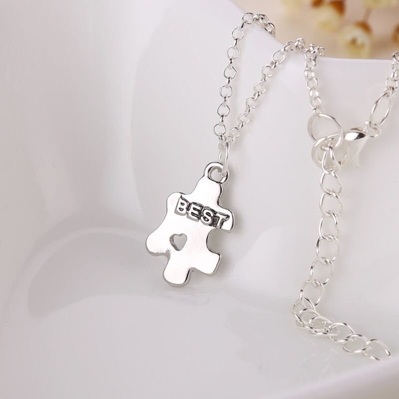 Puzzle Best Friend Necklace