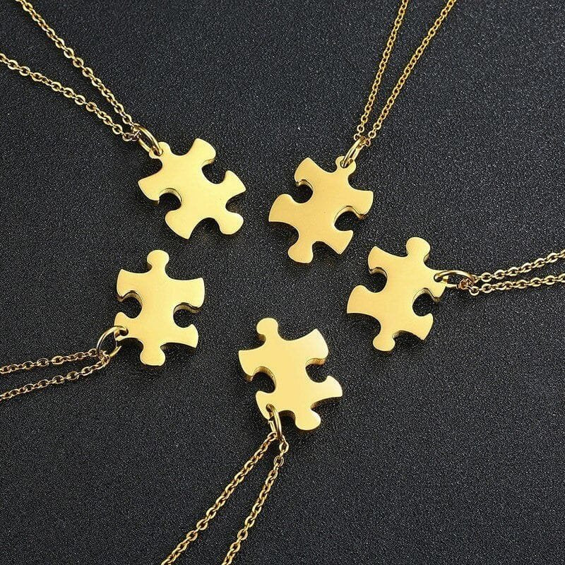 Puzzle Friendship Necklaces