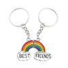 Rainbow Friendship Keychain