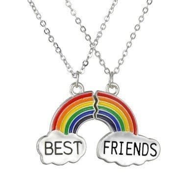 Rainbow Friendship Necklaces