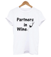 Tee shirt meilleure amie partenaires de vin
