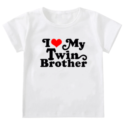 Twin T-Shirt For Brother And Sister