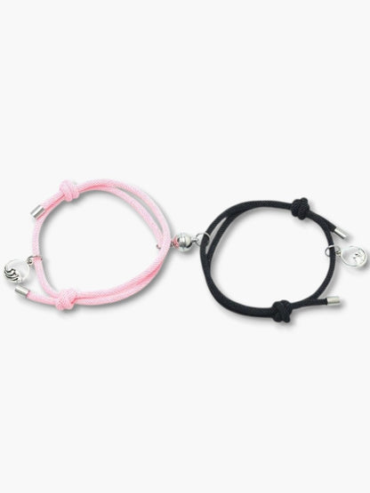 Magnetic Couple Bracelets Set