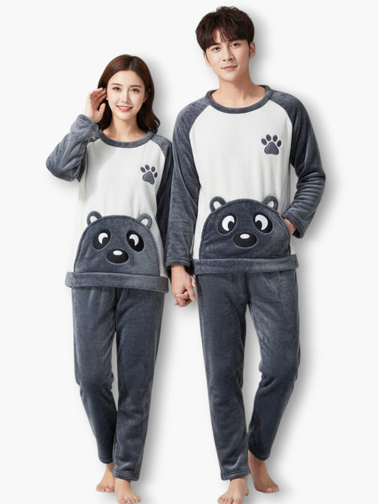 Cute Couple Bear Pajamas