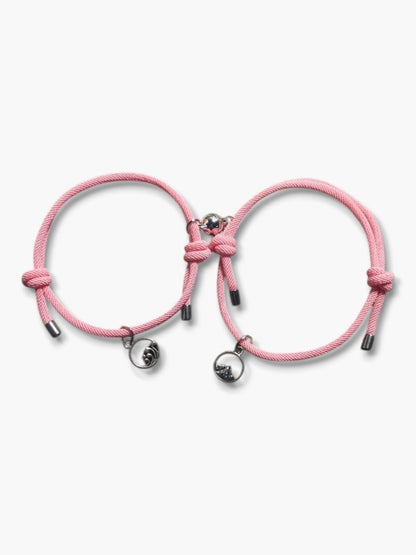 Magnetic Couple Bracelets Set