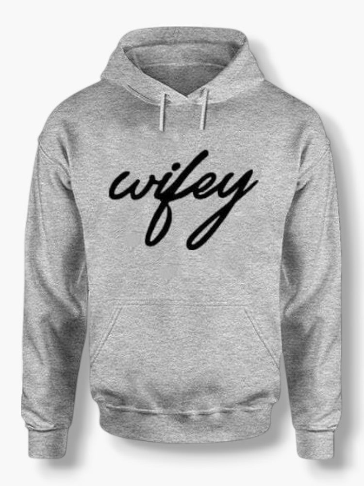 Hubby & Wifey Couples Hoodies