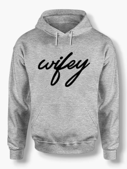 Hubby & Wifey Couples Hoodies