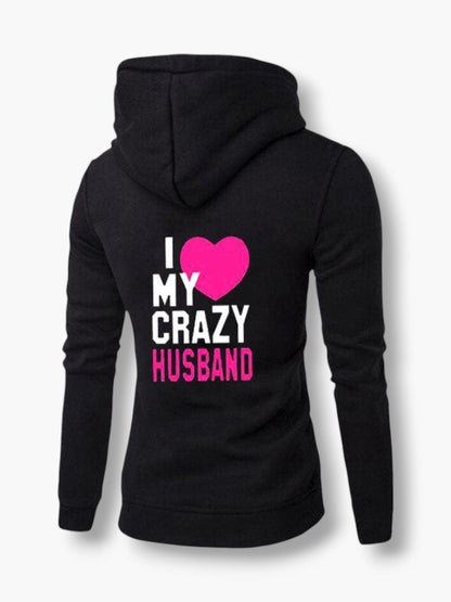 Crazy Wife & Crazy Husband Hoodies