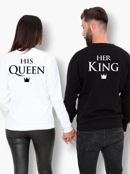 King and Queen Hoodies