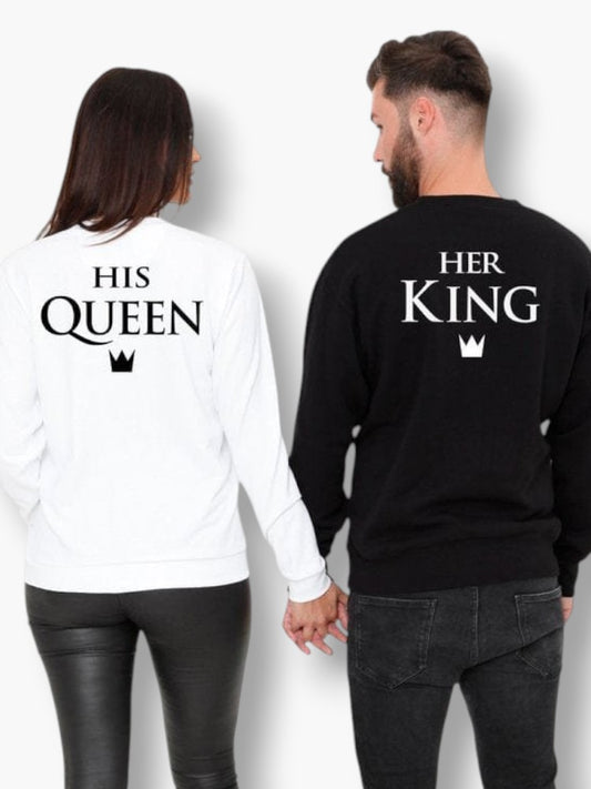 King and Queen Hoodies