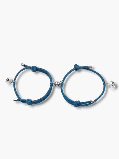 Magnetic Couple Bracelets Set