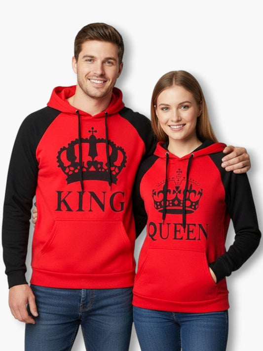 Matching Royal Couple Hoodies