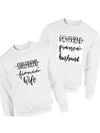 Wife & Husband Couple Sweatshirts