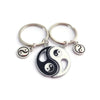 Yin Yang Friendship Keychain